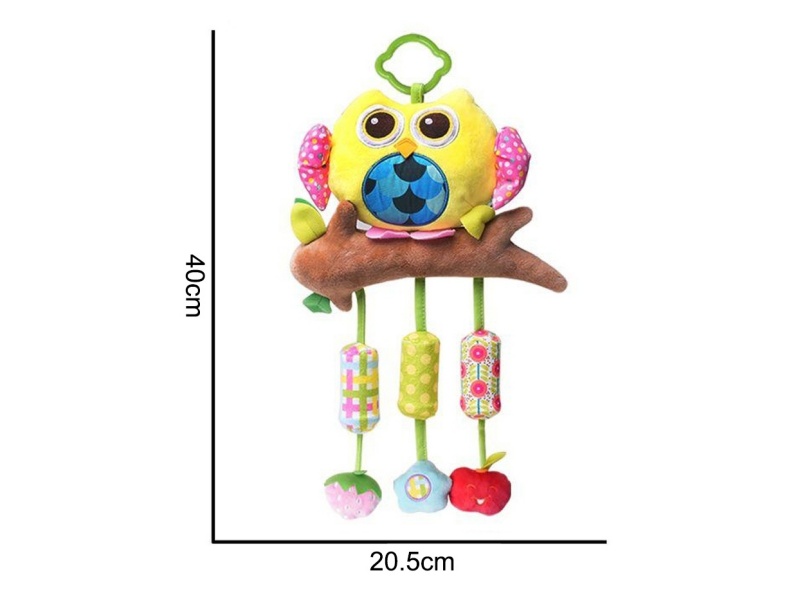 Plush Yellow Nightingale Big Wind Chime