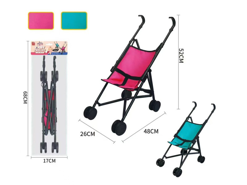 Thick Cloth Baby Stroller Toy(Small Wheel)