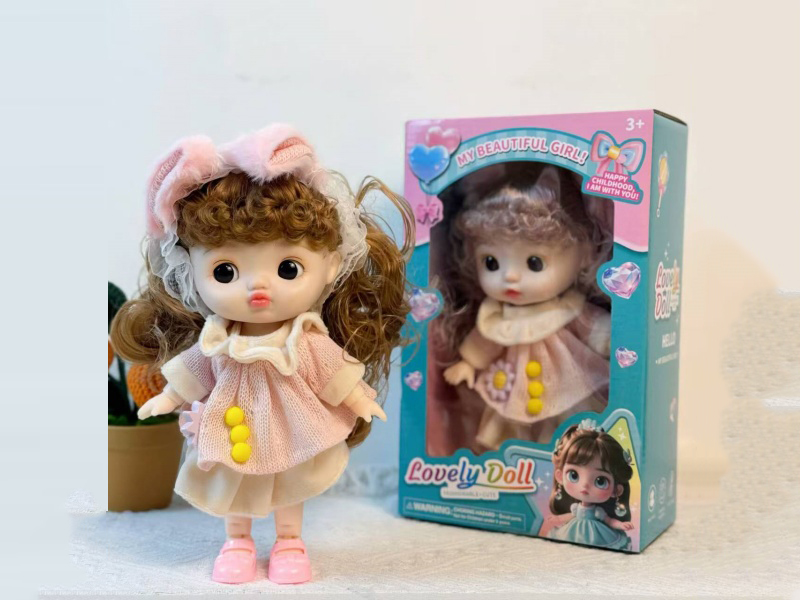 An 8-Inch Multi-Joint Cute And Style Doll