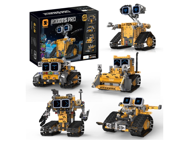 Remote Control 5 In 1 Robot Building Blocks