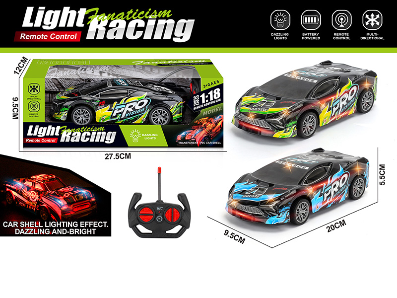 1:18 4CH Remote Control Racing Car(Not Included Batteries)