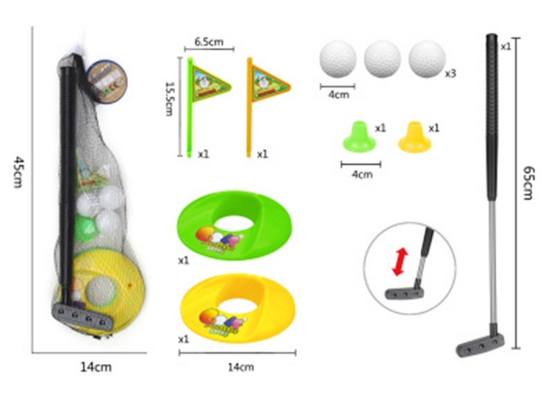 Golf Ball Set (Pvc Telescopic Rod)