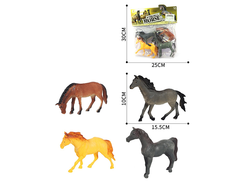 4PCS Horse