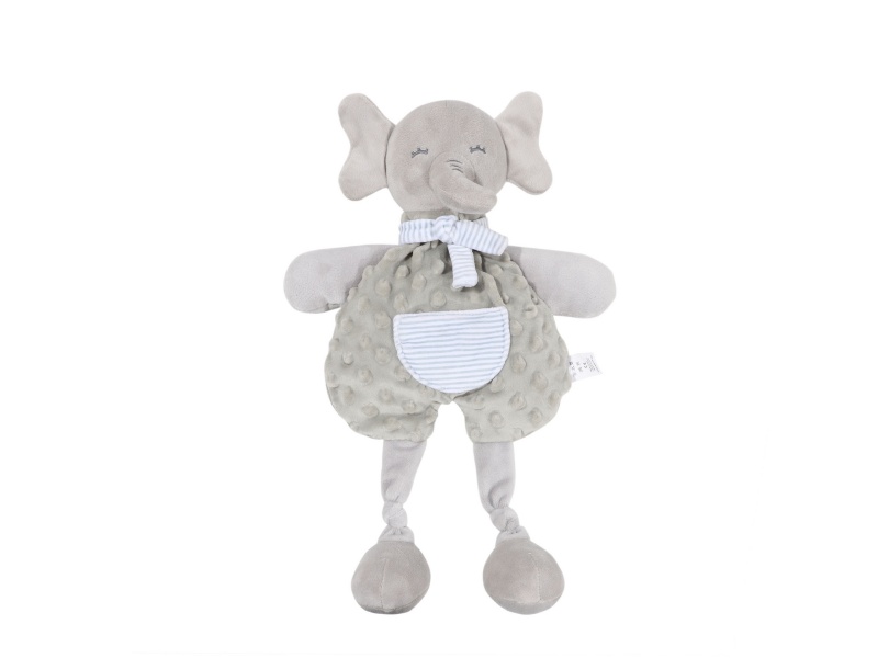 Elephant Plush Paper Baby Soothing Pillow