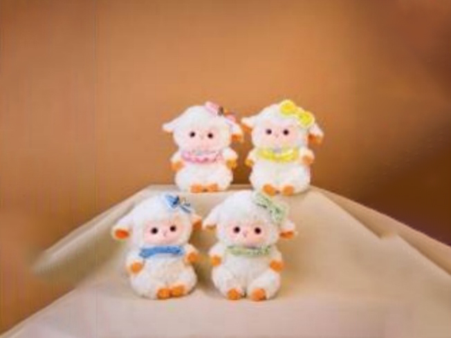 Cute Sheep In A Bib