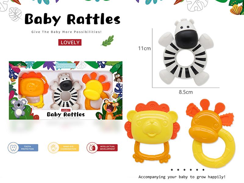 Baby Rattles 3pcs