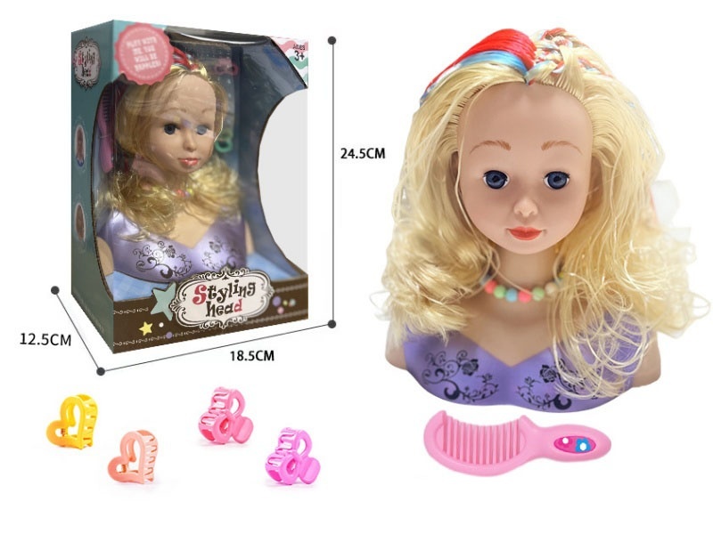 Half-Body Doll Hairdressing Toy Set