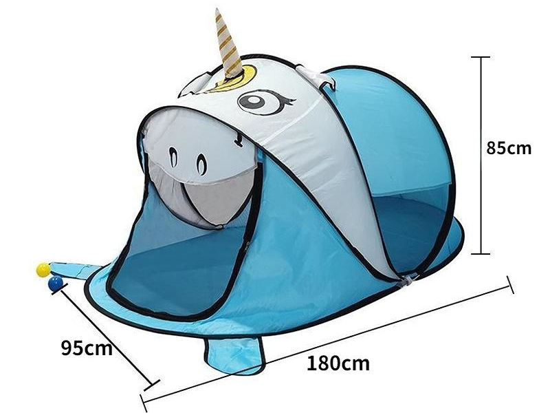 Blue Unicorn Children's Tent