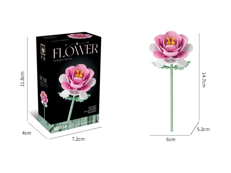 Building Blocks: 54 Pcs Of Roses
