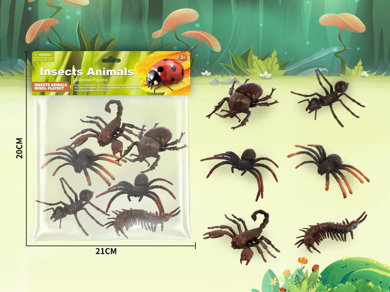 Six Insect Animals