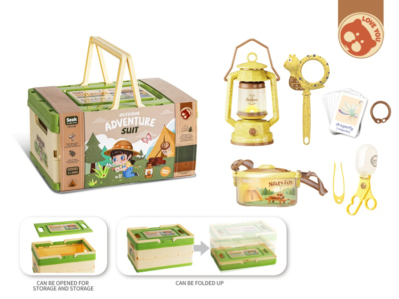 A 14-Pcs For Outdoor Scientific Exploration Of Straw Materials