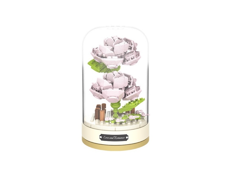 Building Blocks Flower Music Box 147PCS