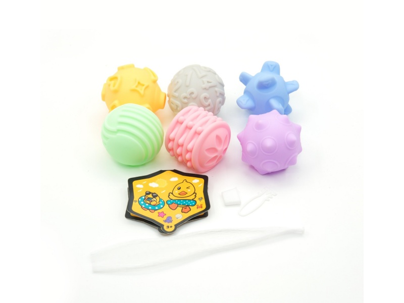 Vinyl Early Learning Ball With Bb Whistle