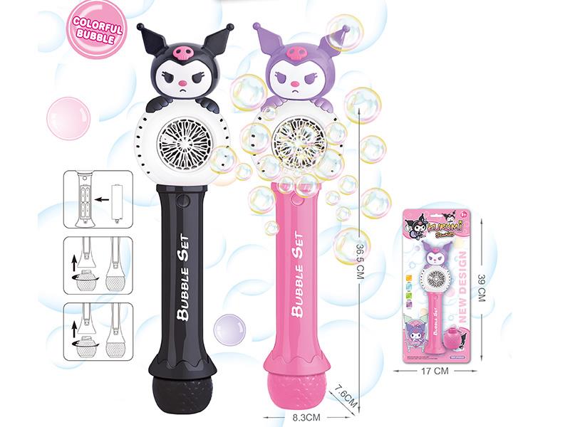 20 Holes Kuromi Bubble Stick With Light