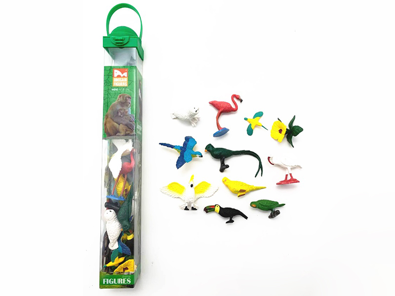 10pcs Mini Birds Set