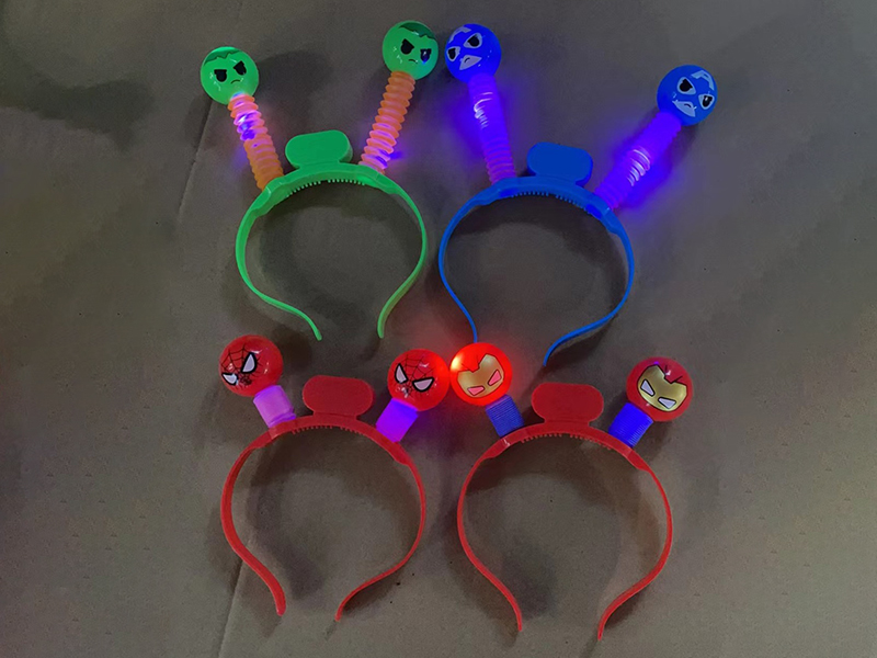 The Avengers Telescopic Tube Hair Hoop With Lights