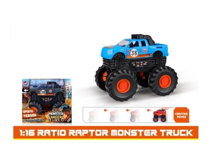1:16 Fire Wheel Pickup Truck Inertia Vehicle