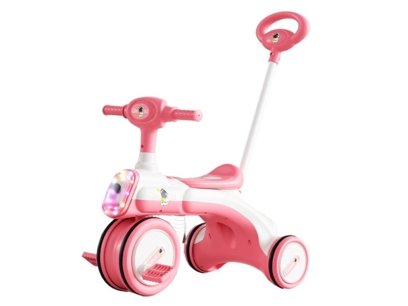 Children'S Bicycles Have No Pedals But Push Rods