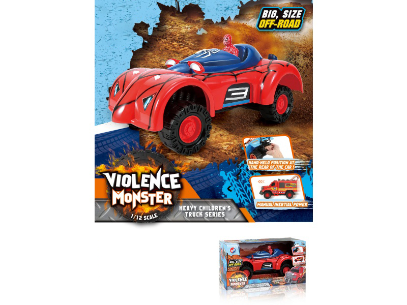 1:12 Hot Wheels Spider-Man Inertia Car