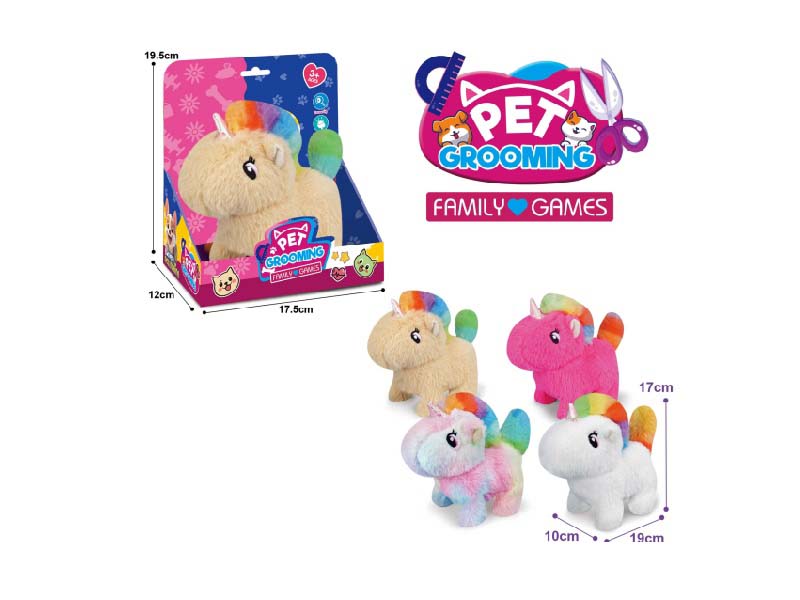 B/O Plush Unicorn