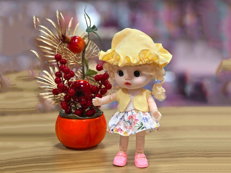 An 8-Inch Multi-Joint Cute And Style Doll