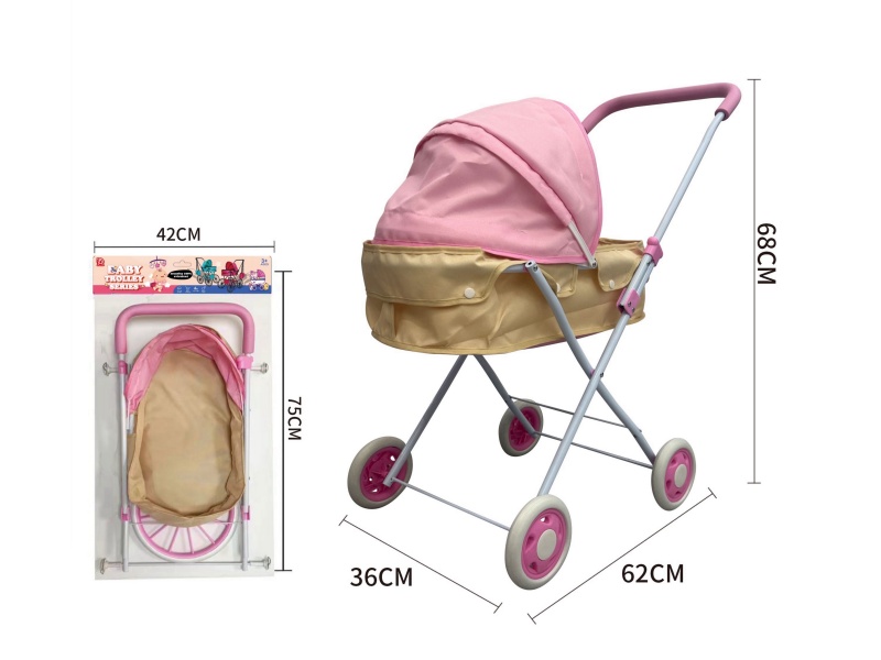 Thick Cloth Baby Stroller Toy(Small Wheel)