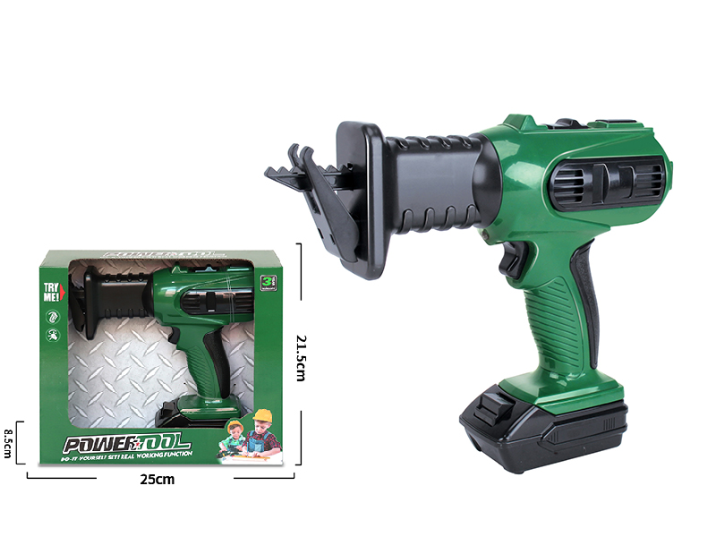Electric Reciprocating Saw Toy(With Light)