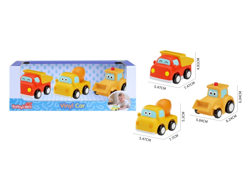 Silde Vinyl Car 3pcs