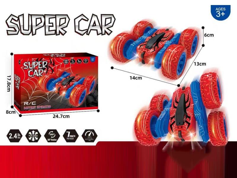 4CH Remote Control Stunt Double-Sided Car