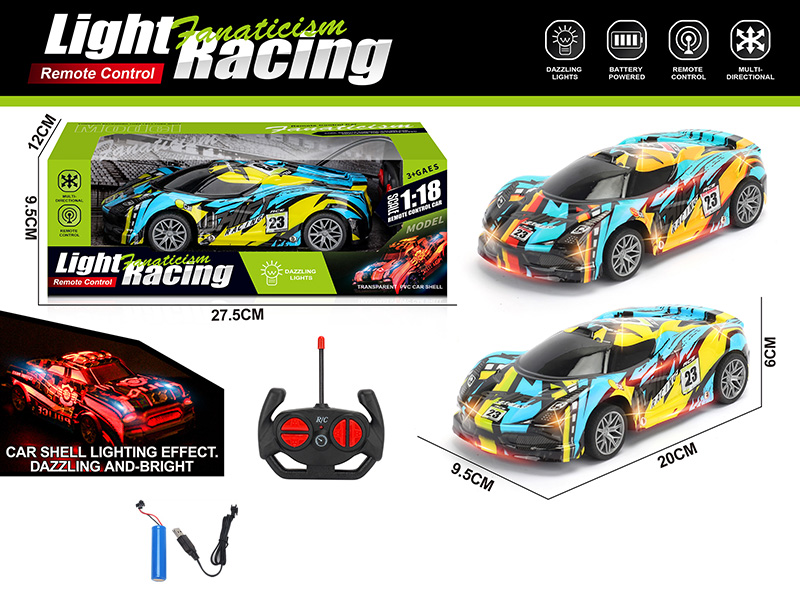 1:18 4CH Remote Control Racing Car(Included Batteries)