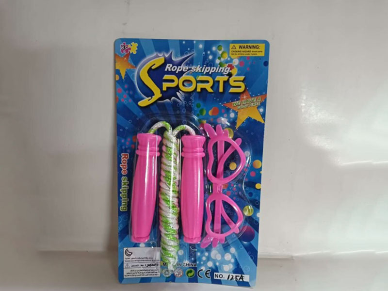 Just Wear The Skipping Rope With Glasses