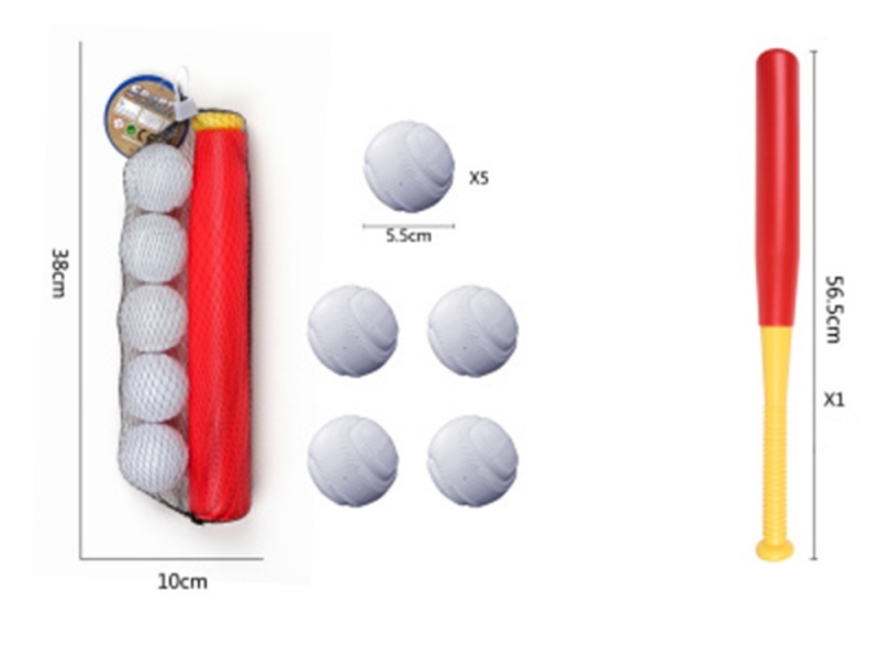 Retractable Baseball Set