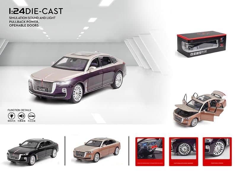 1:24 Hong Qi H9  Alloy Car Model