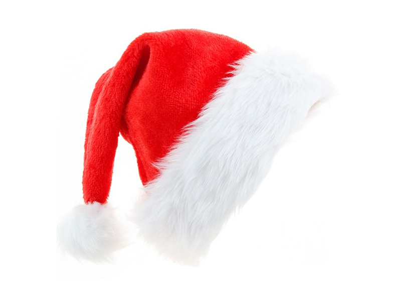Plush Santa Hat