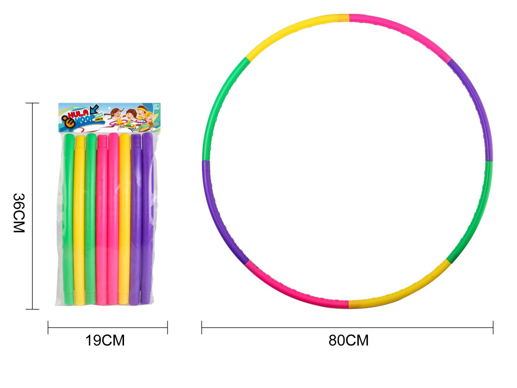 80Cm Hula Hoop