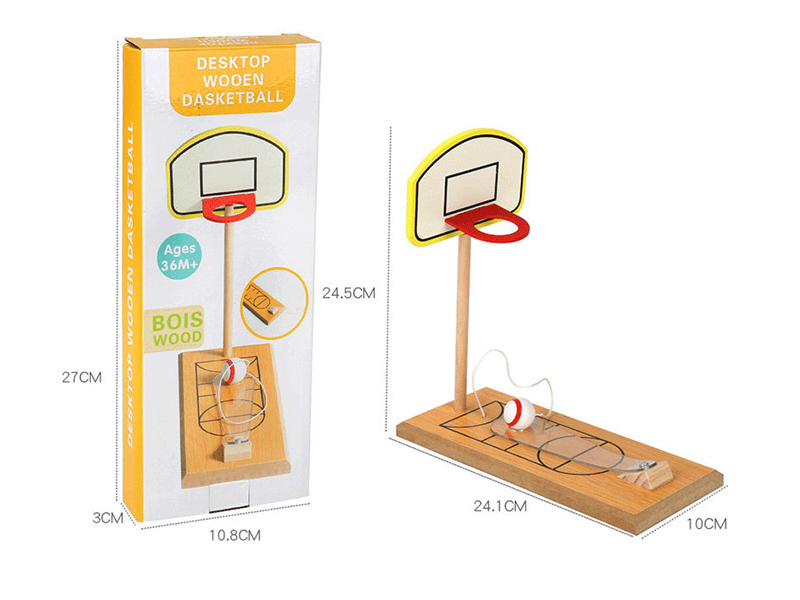 Wooden Basketball Table Game