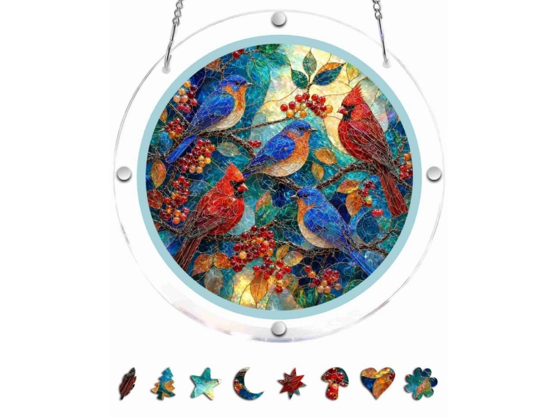 8.2-Inch Acrylic Jigsaw Puzzle