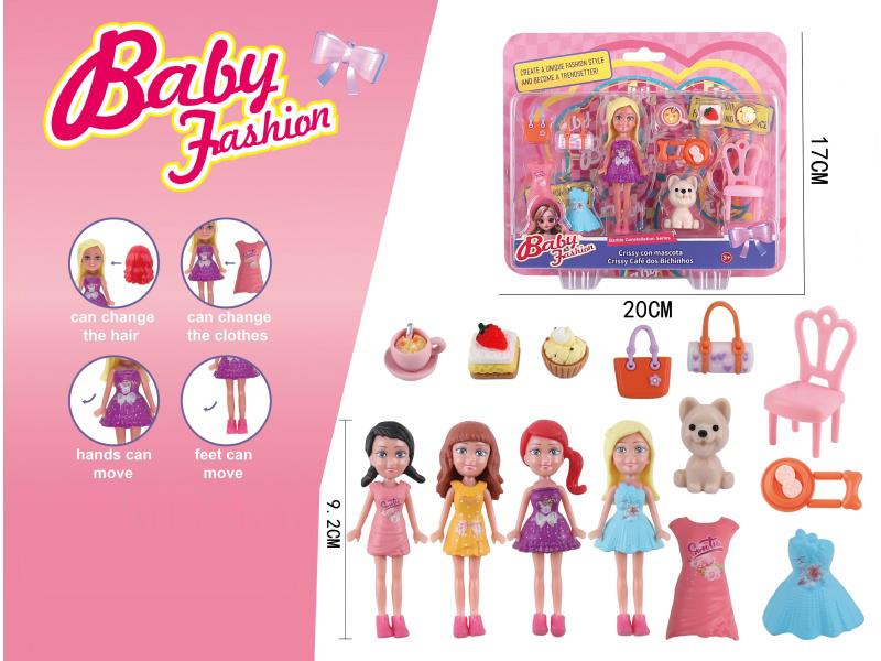 3.5-Inch Dress-Up Doll
