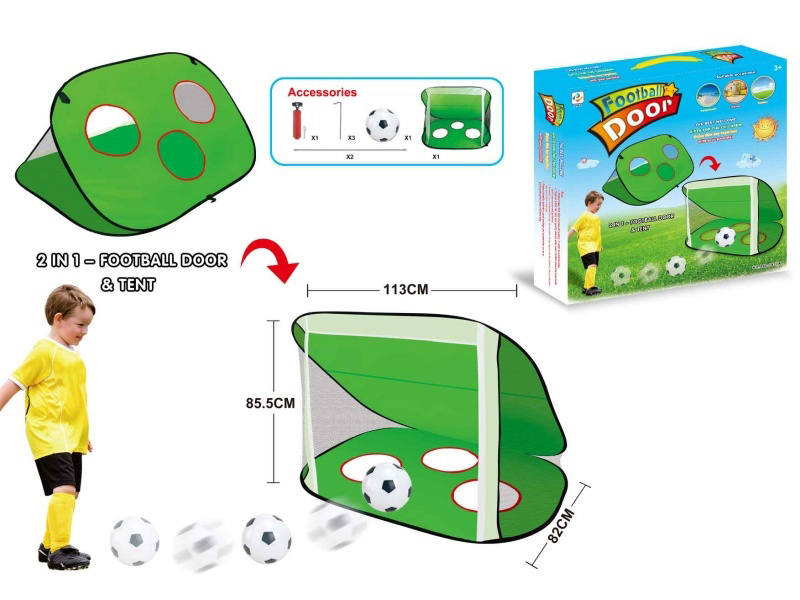 2-In-1 Football Gate&Tent