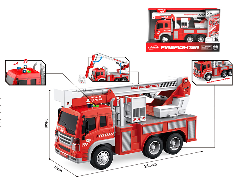 1:16 Friction Fire Engine(Four Keys,Light And Music)