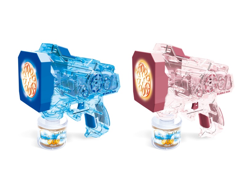 Transparent Toothwheel Bubble Gun