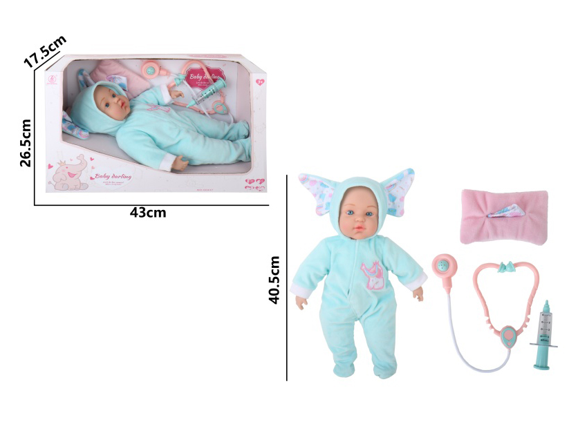 16-Inch Cotton-Filled Doll Medical Accessories