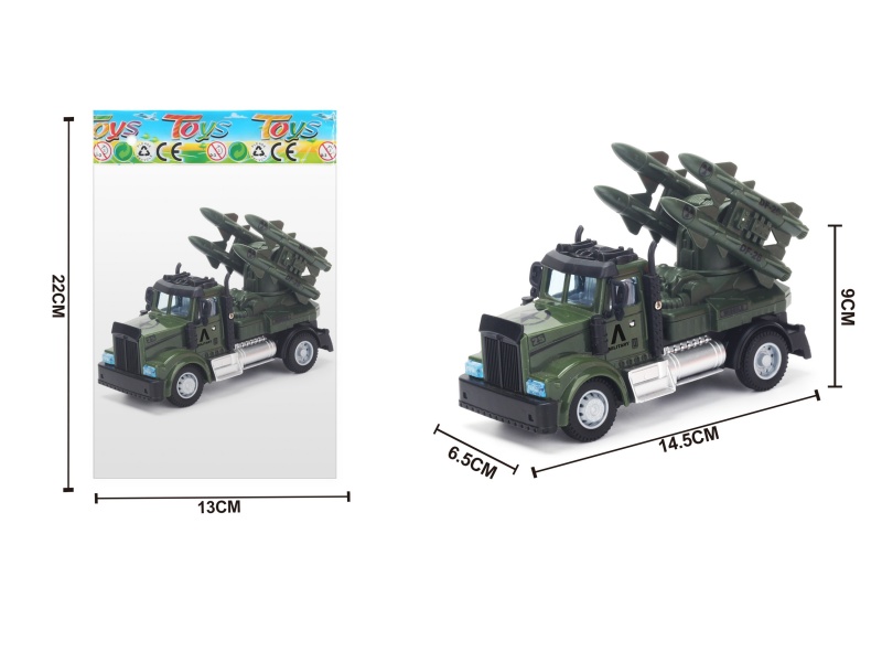 1:64 Recoil American Military Missile Vehicle