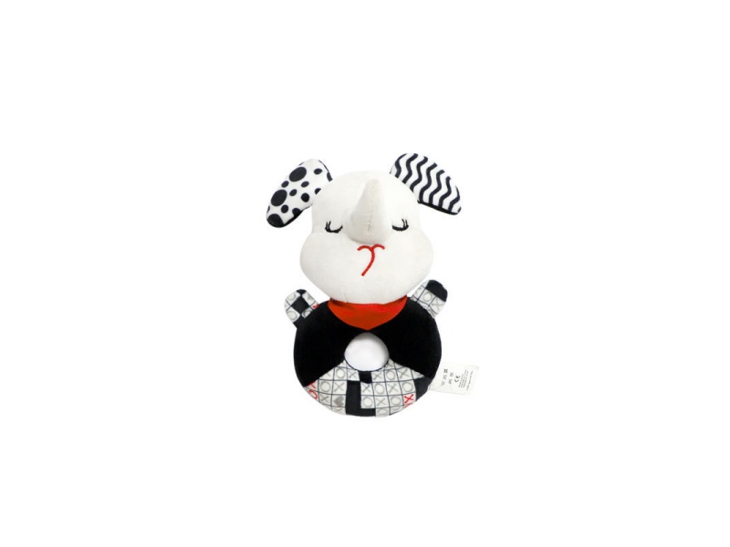 Bb Calls Elephant A Model Baby Comfort Plush Hand-Cranked Ring
