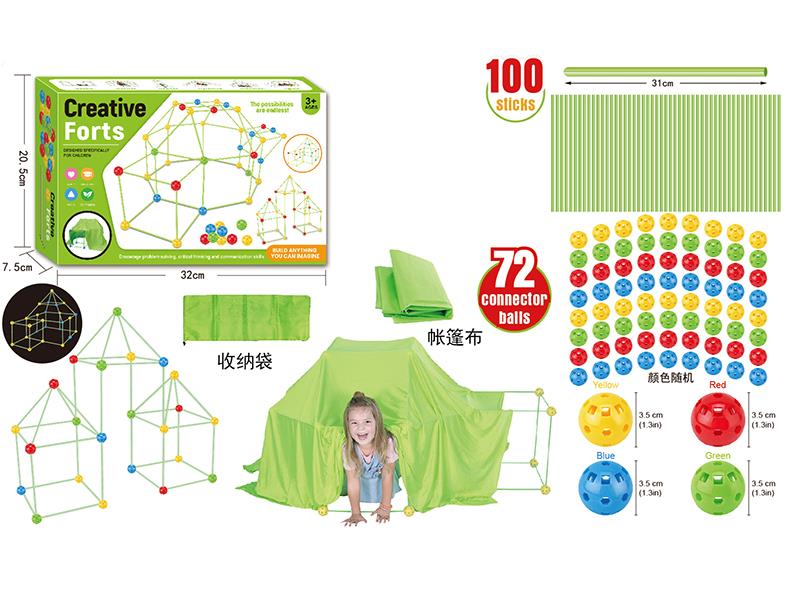 DIY Fort Building Tent Play Set