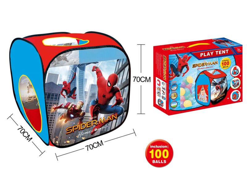 Spider-Man Game House Comes With 100 Ocean Ball