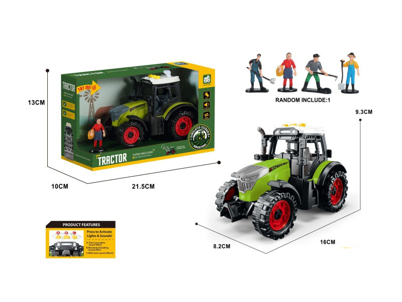 Inertial Farmer'S Locomotive + Farmer'S Person; With Lighting And Sound Effects