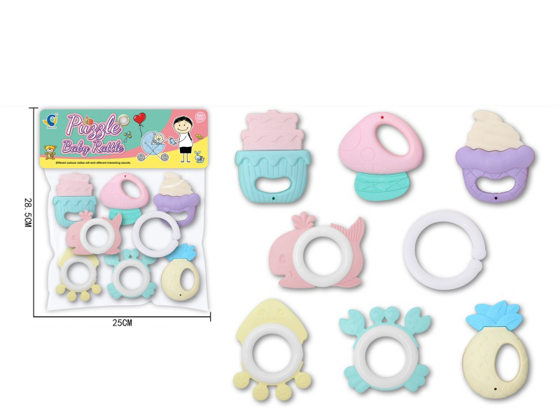 Baby Teether Rattles