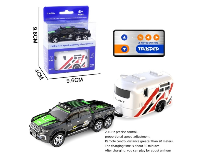 High-Precision Mini Remote Control Car With Trailer