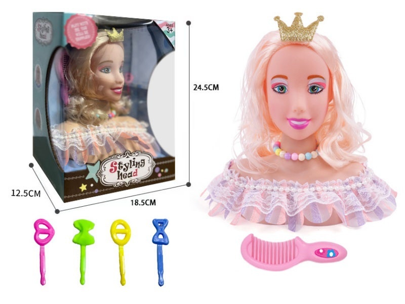 Half-Body Doll Hairdressing Toy Set